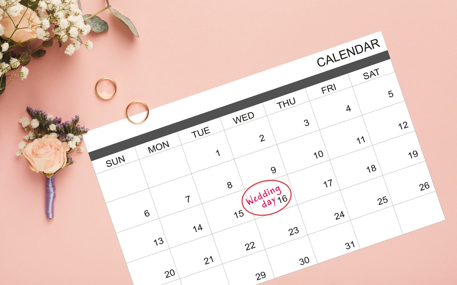 The 6-Month Wedding Countdown